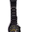 Black Steel Belt Watch