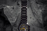 Black Steel Belt Watch