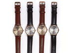 Classic Brown Leather Watch